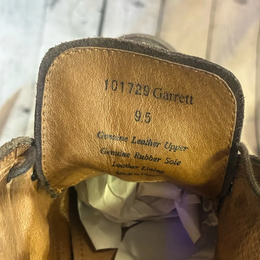 Gordon Rush‎ Men’s Garrett Suede Leather Lined Lace Up Chukka Brown Boots Sz 9.5